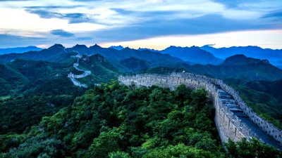 中国长城的延时