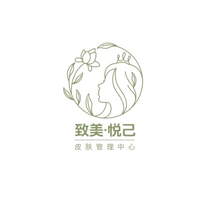 美业线条拟物LOGO