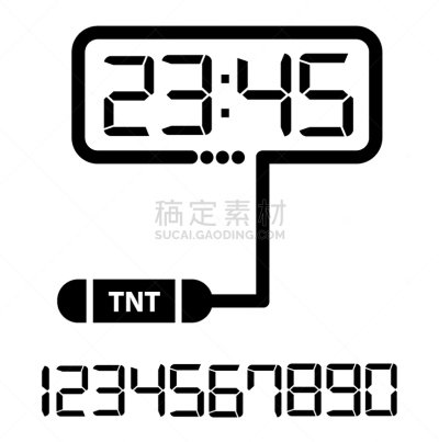数字时钟,白色背景,数字化显示,时间,背景分离,一个物体,垂直画幅,钟面,图像,复古风格