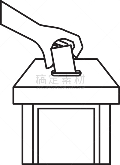 白色,信封,美国,决定,选择