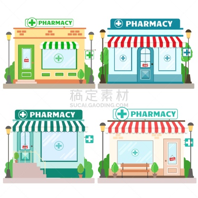 外立面,药房,布告,商务,健康保健,药,现代,品牌名称,建筑,布置