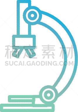 显微镜,分离着色,实验室,图标,生物学,商务,健康保健,科学家,技术,设备用品