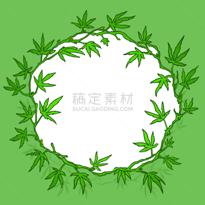 花环,分离着色,华丽的,健康保健,牙买加,枝,草,占贾