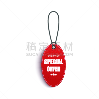 个性,红色,椭圆形,价格标签,正下方视角,抵押文件,形状,商务,热,一个物体