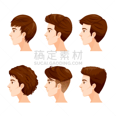 男人,发型,人的脸部,与众不同,分离着色,男孩,多样,肖像,图像,布置