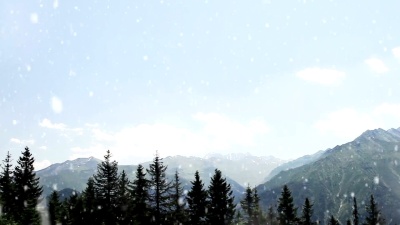 高清 山景