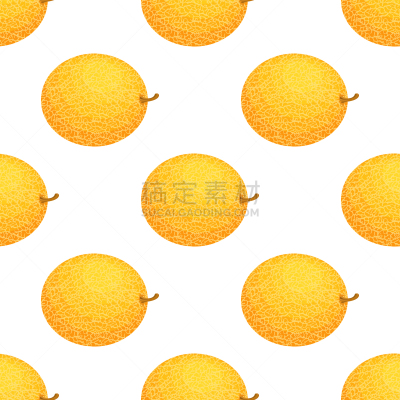式样,完整,瓜,健康生活方式,清新,水果,卡通,绘画插图,四方连续纹样,矢量