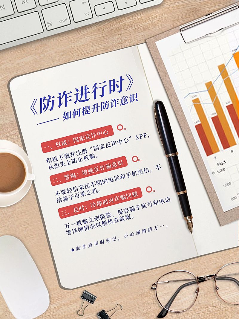 金融防诈骗投资者教育安全宣传小红书配图