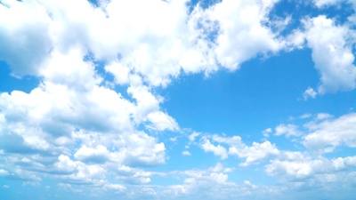 有云的晴空