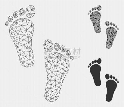 接线框,人,铁丝网,模型,脚印,脉搏图,一个物体,几何形状,踏步,联系