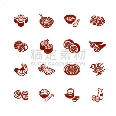 寿司,组图,手工卷,菜单,绿茶,天麸罗,清新,寿司卷