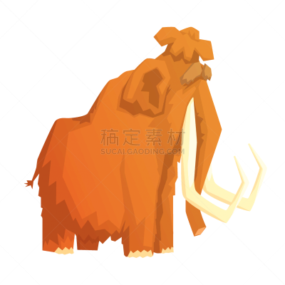 已灭绝生物,哺乳纲,动物,色彩鲜艳,猛犸,冰河时代,自然,考古学,古老的,过去