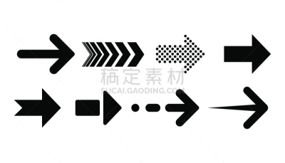 矢量,光标,绘画插图,箭,计算机图标,黑色,白色背景,巨大的,布置,收集
