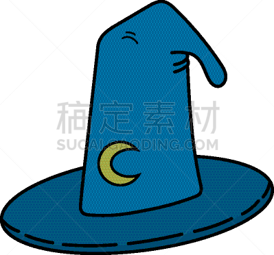 分离着色,帽子,男巫,白色背景,秘密,传统,十月,怪异,飘然