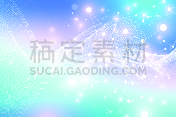 点连成线,生活方式,矢量,波形,背景,绘画插图,成一排,抽象,联系,流动