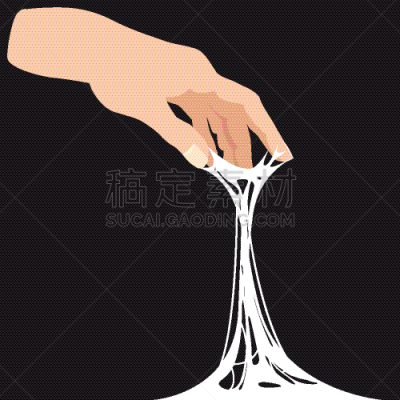 泥泞的,糯米面包,捕获的,举起手,粘液,玩具,女人,伸手,喷溅