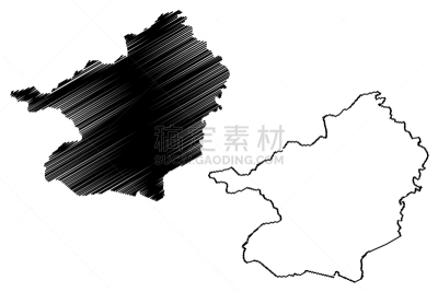 科特迪瓦,居住区,国内著名景点,草图,城市,潦草,剪影