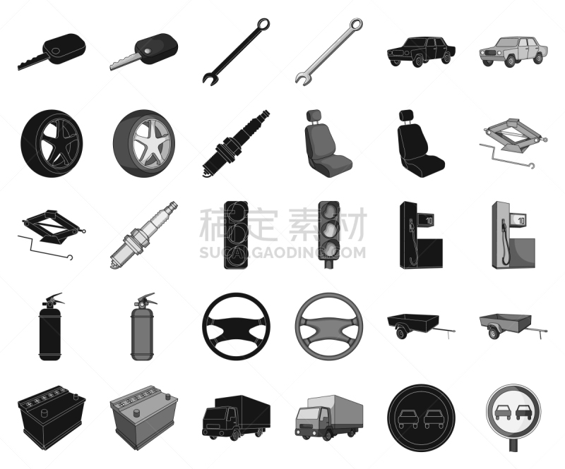 汽车,计算机图标,小罐,扶手椅,拖运卡车,设备用品,电池,车站,动物出击,超车