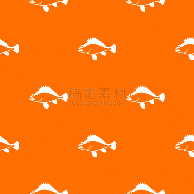式样,岩鱼,鱼类,玫瑰,分离着色,自然,红色,几何形状,食品,重复