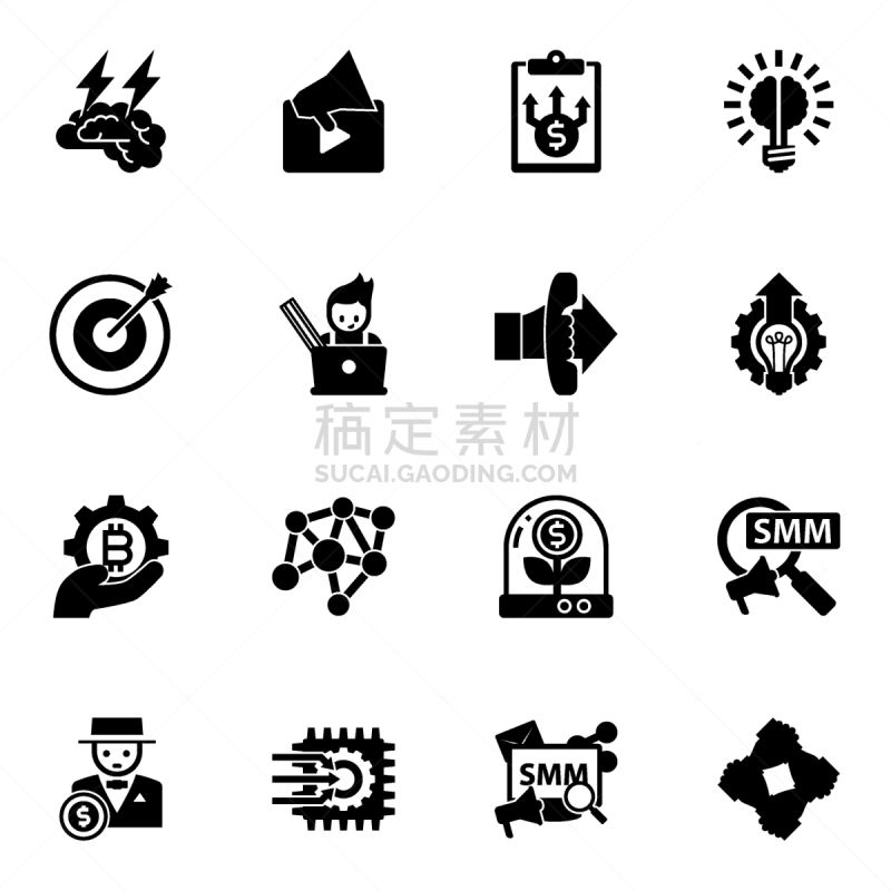 计算机图标,分离着色,白色,想法,传媒,新创企业,商务,制造机器,男人,概念
