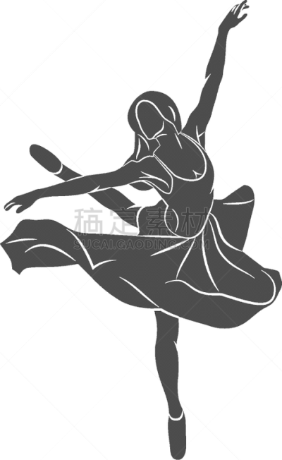 抽象,舞者,表演者,芭蕾舞者,人,女人,女孩,轮廓,自然美,态度
