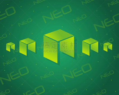Neopolitan獒,比特币,绿色背景,区块链,绿色,商务,金融,矢量,数据