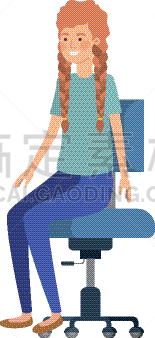 女人,办公椅,头像,经理,车轮,扶手椅,纺织品,椅子,设备用品,坐