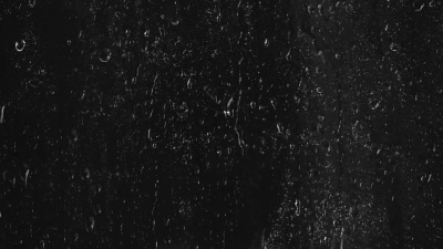 雨滴落下