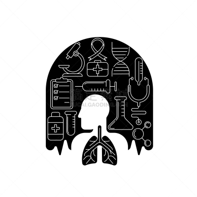 绘画插图,人类肺脏,矢量,结核杆菌,健康保健,社会意识符号,图形界面,想法,图形打印