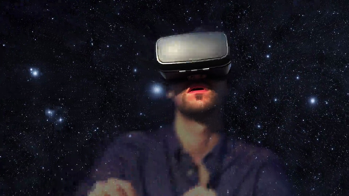 虚拟现实玩家。