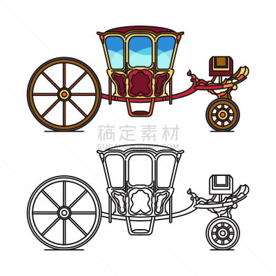 战车,古典式,马轿,40-80年代风格复兴,婚礼,高尔夫球车,车轮,过去,浪漫,珀斯－苏格兰