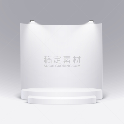 底座,圆形,白色,矢量,商品,指挥台,颁奖典礼,空的,一个物体,光亮