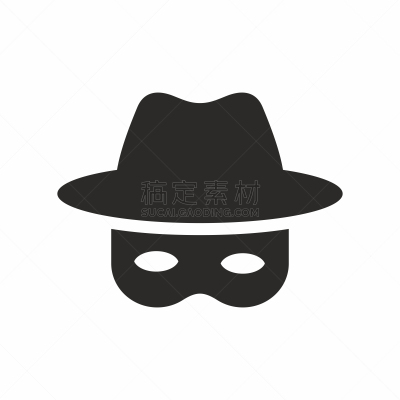 计算机图标,安全,无法辨认的人,面具,仅男人,一个人,无形的,仅一个男人,私密,侦探