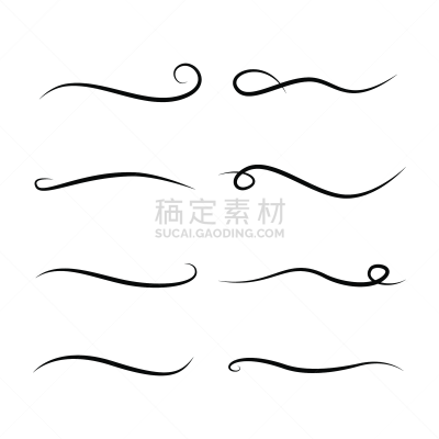文字,漩涡形,书法,四元素,荧光笔,化妆刷,涂料,手,压路机,尾巴