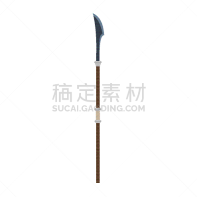 分离着色,中世纪时代,戟,背景,白色,金属,幻想,装饰