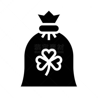 圣帕特里克堂区,矢量,三叶草,钱袋,白昼,家庭,娱乐活动,圣帕特里克节,图像,无人