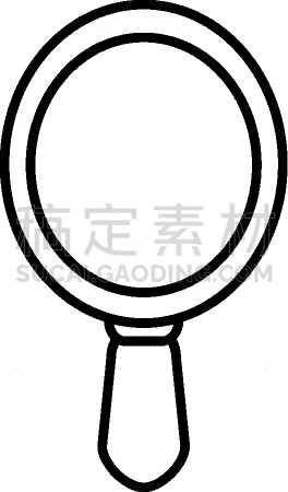 轮廓,时尚,计算机图标,手镜,分离着色,闪亮的,纤维光学,图像,速成食品,移动式