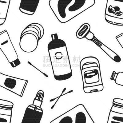 化妆用品,四方连续纹样,黄色,卫生,沐浴露,图表设计师,浴盆,绘制,收集,淋浴