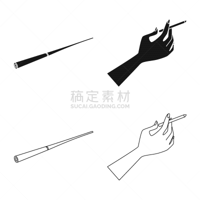 停止手势,符号,男人,图像,矢量,谢绝,布置,收集,设计
