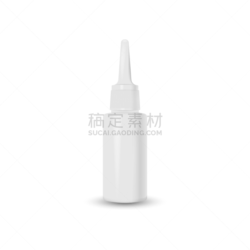 矢量,绘画插图,鼻喷入法,分离着色,白色背景,喷雾瓶,瓶盖,鞋套机,一个物体,背景分离