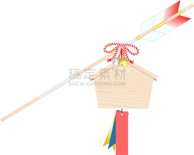 白色背景,滨家,箭,日本,典礼,分离着色,古老的,开球,白色,传统