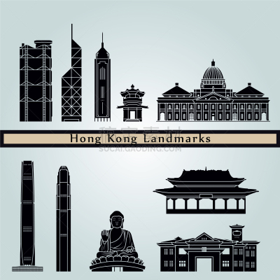 纪念碑,轮廓,黑色,旅途,建筑,矢量,分离着色,剪影,布置