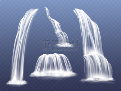 瀑布,水,风景,公园,喷泉,河流,流动,淋浴,喷,写实