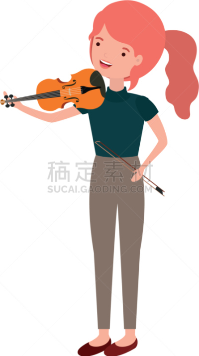 小提琴,性格,青年女人,管弦乐队,乐队,交响乐团,传统节日,女人,设备用品,高音谱号