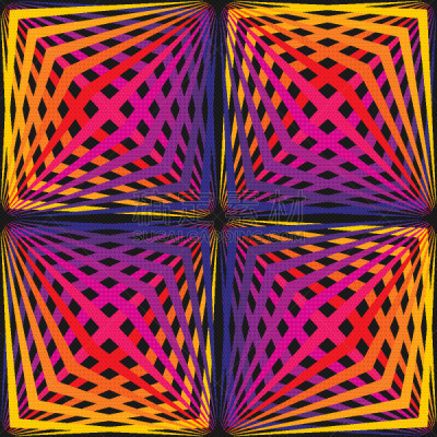 Vector geometric seamless pattern with colorful diagonal lines. 80-90’s style