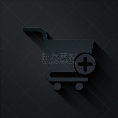 纸,分离着色,计算机图标,购物车,横截面,商务,篮子,折纸工艺,电子邮件,现代