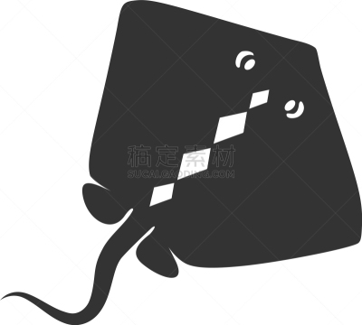 魟鱼,鱼类,平坦的,计算机图标,鸡尾酒,风险,有毒物质,安全的,符号,野生动物