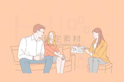 房地产经纪人,做计划,房产代理,市场营销,概念,商务,经理,家庭,婚姻,女人