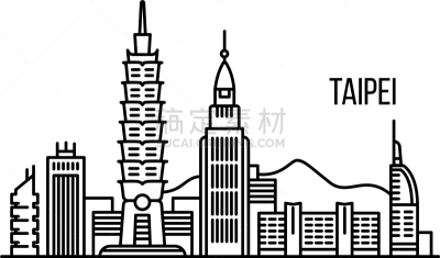 轮廓,概念,城市,背景,地形,黑色,创造力,旅行,旅游