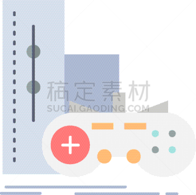 进行中,操纵杆,游戏手柄,游戏,彩色图片,平坦的,计算机,玩具,技术,休闲